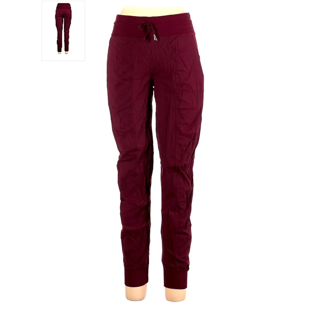 Lululemon Active Utility Pants, Joggers in Maroon Size 8